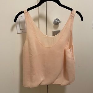 3.1 Phillip Lim Baby Pink Silk Tank Top